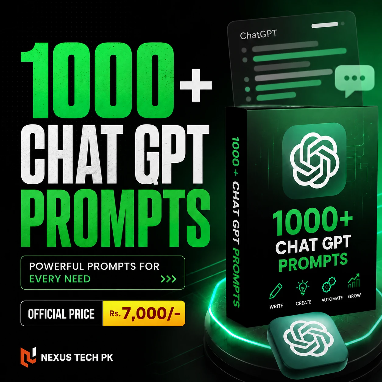 1000+ Chat GPT Prompts